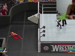 Gameplay wwe 2k16 - Paige vs Brie Bella (sexy)