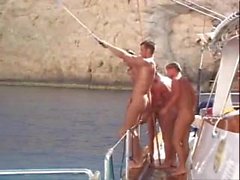 vintage straight guys vacation naked in paradise -(©¿©)-