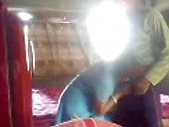 Horny bengali wife secretly sucks and fucks in a dressed quickie