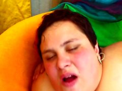 Extreme Fat and Ugly Teen get Defloration Sex by Small Guy