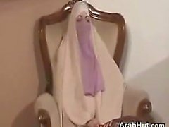 Cute Arab Chick Sucking On A Hard Cock