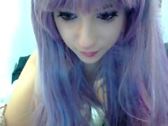 Emo Teen Becka Solo Webcam Masturbation Porn